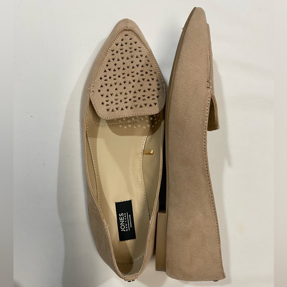 Jones New York Samantha Pointed Toe Blush Pink Flats Size 9.5 M - Picture 5 of 9